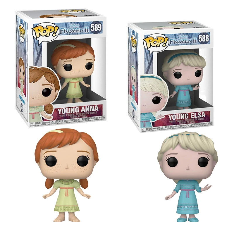 2 Figurines Funko Pop ! Reine Des Neiges 2 : Elsa Jeune Et Anna Jeune 1 2 Figurines Funko Pop ! Reine Des Neiges 2 : Elsa Jeune Et Anna Jeune