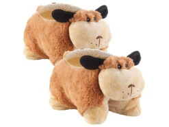 Monde Jouet Pas Cher Magasin -Monde Jouet Pas Cher Magasin 2 peluches chientobias avec projection d etoiles et changement de couleurs ref NC9421 1