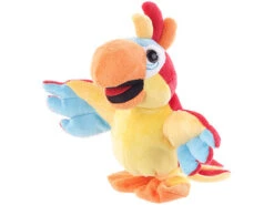 2 Peluches Parlantes Avec Microphone Intégré - Perroquets -Monde Jouet Pas Cher Magasin 2 peluches parlantes avec microphone integre perroquets ref NC9419 2