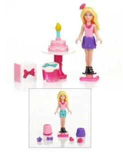 Mega Bloks 3 Barbies Build'n Style -Monde Jouet Pas Cher Magasin 3 barbies build n style ref KT9798 2