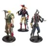 3 Figurines Articulées Fortnite De 18 Cm