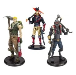 3 Figurines Articulées Fortnite De 18 Cm