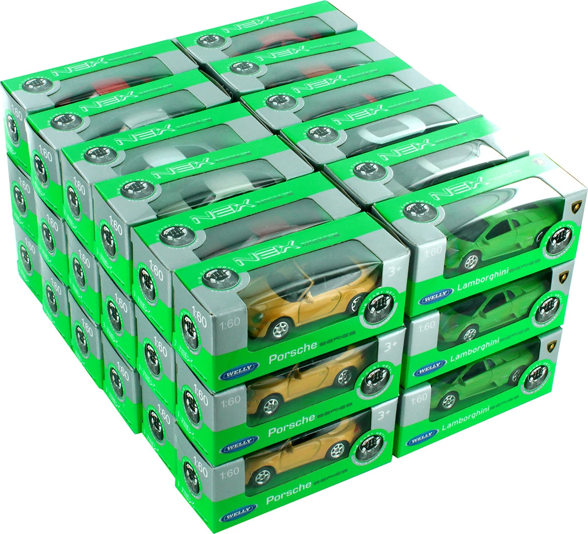 Welly 36 Voitures Miniatures 1/60 2 Welly 36 Voitures Miniatures 1/60 – Image 2