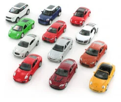 Welly 36 Voitures Miniatures 1/60