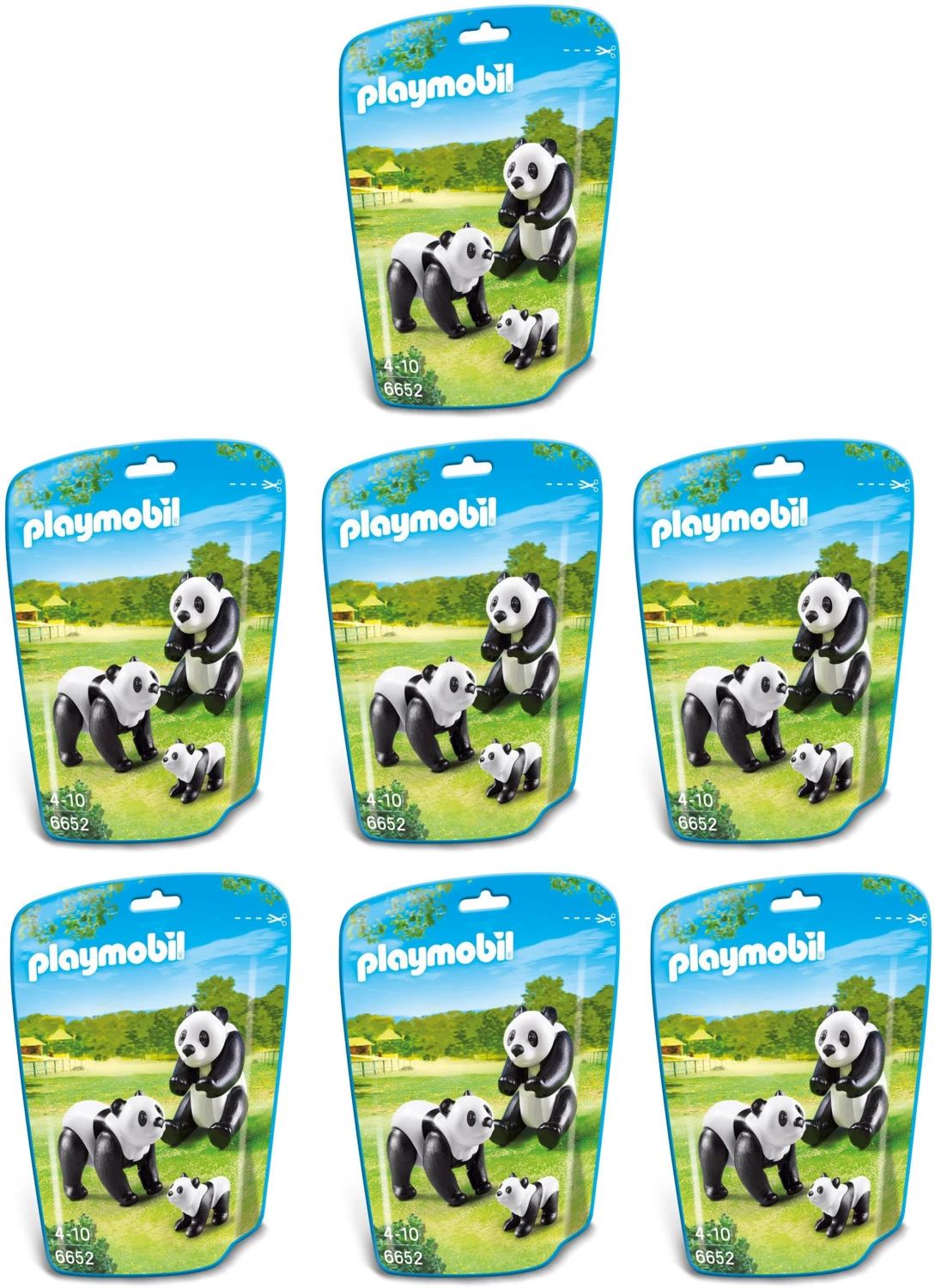 Playmobil 14 Pandas Avec 7 Bébés Pandas N°6652 1 Playmobil 14 Pandas Avec 7 Bébés Pandas N°6652