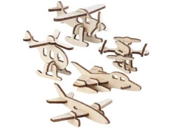 7 Maquettes 3D En Bois : Porte-avions, Navire De Guerre Et Aéronefs -Monde Jouet Pas Cher Magasin 7 maquettes 3d en bois porte avions navire de guerre et aeronefs ref NX1702 4
