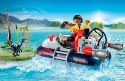 Playmobil Aéroglisseur Avec Moteur Submersible 9435 -Monde Jouet Pas Cher Magasin aeroglisseur avec moteur submersible 9435 ref TG1897 1