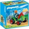 Playmobil Agriculteur Avec Tracteur 4143