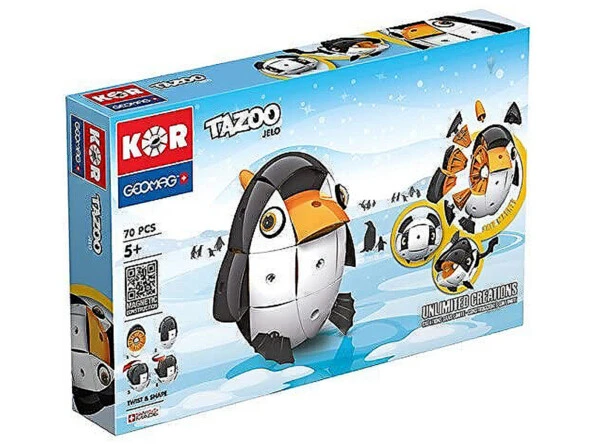 Geomag Animal à Construire Kor Tazoo - Jelo 1 Geomag Animal à Construire Kor Tazoo - Jelo