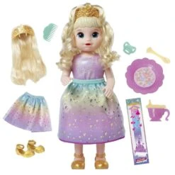 Hasbro Baby Alive : Poupée Princesse Ellie Qui Parle Et Grandit