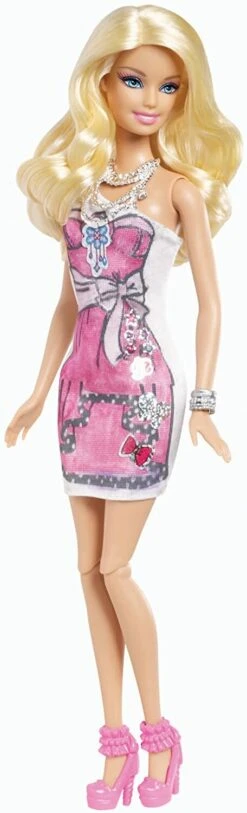 MATTEL Barbie : Atelier Couleurs & Style -Monde Jouet Pas Cher Magasin barbie atelier couleurs style ref KT5765 5