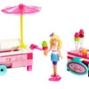Mega Bloks Barbie Build'n Style - Barbie ''Vendeuse De Glaces''