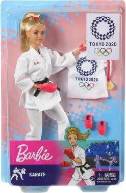 Barbie Championne De Karaté Aux Jeux Olympiques Tokyo 2020