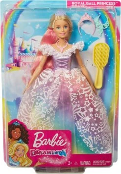Barbie Dreamtopia, Poupée Princesse De Rêves -Monde Jouet Pas Cher Magasin barbie dreamtopia poupee princesse de reves ref TG2271 3