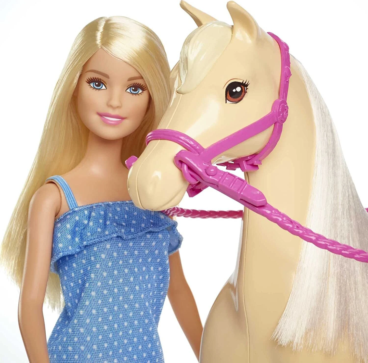 MATTEL Barbie En Tenue D'équitation Avec Son Cheval 2 MATTEL Barbie En Tenue D'équitation Avec Son Cheval – Image 2