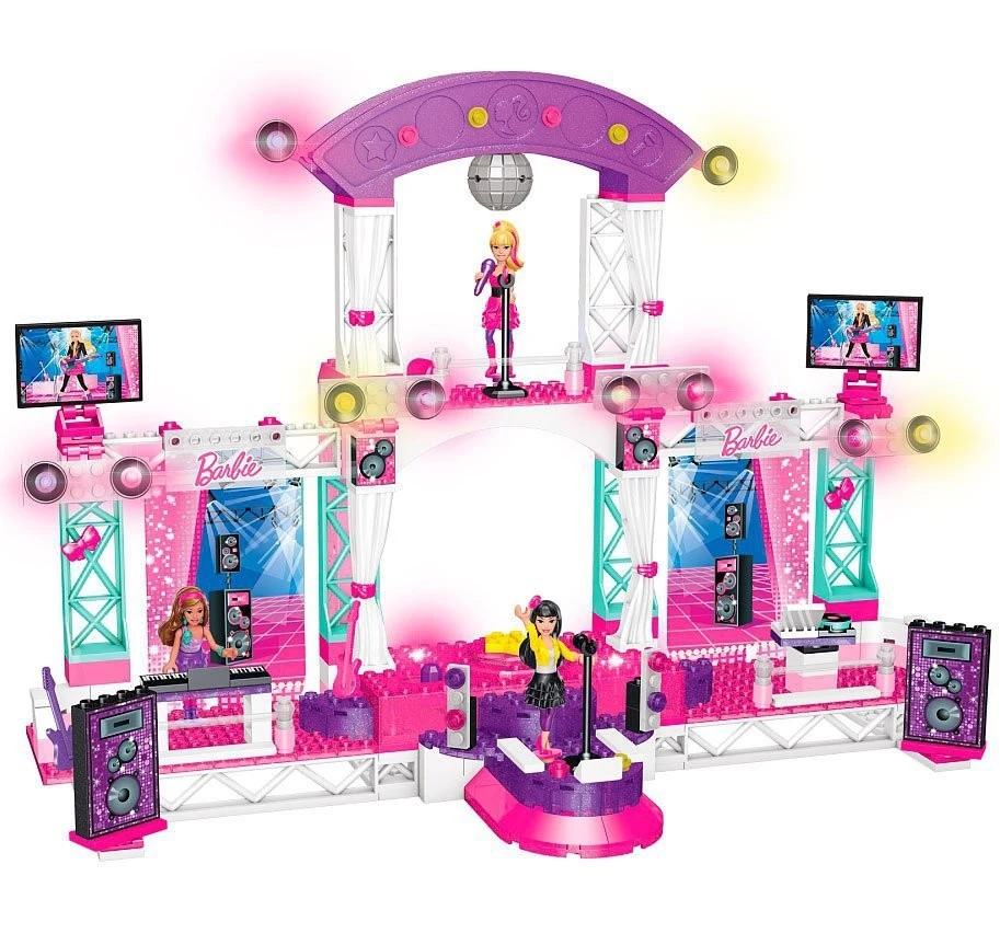 Mega Bloks Barbie Super Scène De Star 1 Mega Bloks Barbie Super Scène De Star