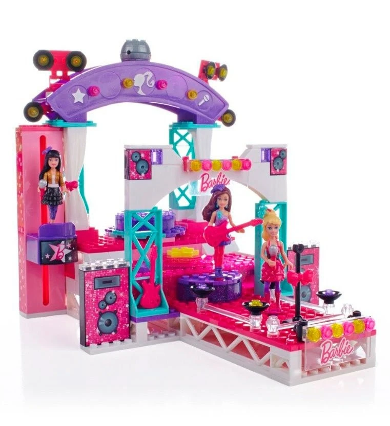 Mega Bloks Barbie Super Scène De Star 2 Mega Bloks Barbie Super Scène De Star – Image 2