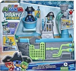 Hasbro Bateau Pirate De L'air Avec 2 Figurines Pyjamasques -Monde Jouet Pas Cher Magasin bateau pirate avec 2 figurines pyjamasques ref TG2562 4