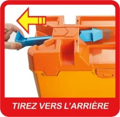 Hot Wheels Boîte De Course Cascades Et Gobelets Avec Propulseur -Monde Jouet Pas Cher Magasin boite de course cascades et gobelets avec propulseur ref TG2263 1