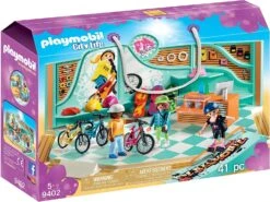 Playmobil Boutique De Skate Et Vélos 9402