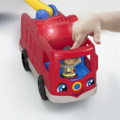 Camion De Pompier Fisher Price FPV30 -Monde Jouet Pas Cher Magasin camion de pompier fisher price fpv30 ref TG2256 2