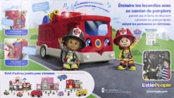 Camion De Pompier Fisher Price FPV30 -Monde Jouet Pas Cher Magasin camion de pompier fisher price fpv30 ref TG2256 3