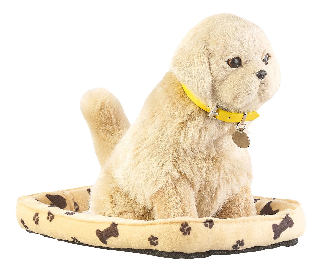 Chien En Peluche Avec Détecteur De Mouvement Et De Contact 1 Chien En Peluche Avec Détecteur De Mouvement Et De Contact