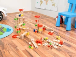 Circuit à Billes En Bois, 100 Pièces 10 Circuit à Billes En Bois, 100 Pièces -Monde Jouet Pas Cher Magasin circuit a billes en bois 100 pieces ref NC9920 4