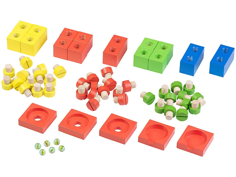 Circuit à Billes En Bois, 100 Pièces 6 Circuit à Billes En Bois, 100 Pièces – Image 6