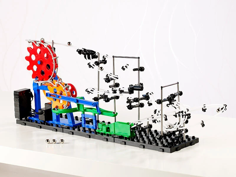 Circuit à Billes Montagnes Russes Pour Débutant- 219 Pièces 2 Circuit à Billes Montagnes Russes Pour Débutant- 219 Pièces – Image 2