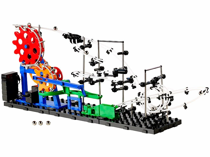 Circuit à Billes Montagnes Russes Pour Débutant- 219 Pièces 1 Circuit à Billes Montagnes Russes Pour Débutant- 219 Pièces