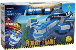 Silverlit Circuit De Train électrique "Base De Kay" Robot Trains -Monde Jouet Pas Cher Magasin circuit de train electrique base de kay robot trains ref TG1740 3