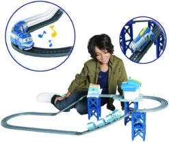 Silverlit Circuit De Train électrique "Base De Kay" Robot Trains -Monde Jouet Pas Cher Magasin circuit de train electrique base de kay robot trains ref TG1740 6