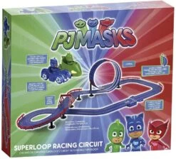 Circuit De Voitures électrique Pyjamasques Avec Looping -Monde Jouet Pas Cher Magasin circuit pour voitures speed aventure ref TG1713 4
