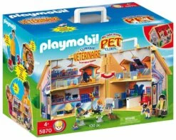 Playmobil Clinique Vétérinaire Transportable