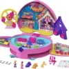 Polly Pocket Coffret Sac à Dos Fête Foraine Avec Mini-figurines Animées