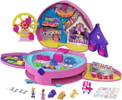 Polly Pocket Coffret Sac à Dos Fête Foraine Avec Mini-figurines Animées