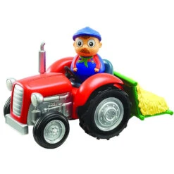 Fermier Culbuto Weebles Et Son Tracteur
