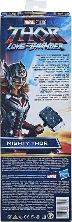 Hasbro Figurine Articulée Marvel Mighty Thor 30 Cm -Monde Jouet Pas Cher Magasin figurine articulee marvel mighty thor 15 cm ref TG2453 1