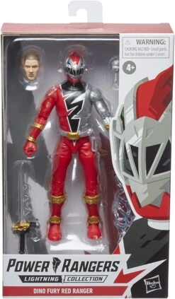 Hasbro Figurine Articulée Power Rangers Dino Fury Red -Monde Jouet Pas Cher Magasin figurine articulee power raners dino fury red ref TG2458 6