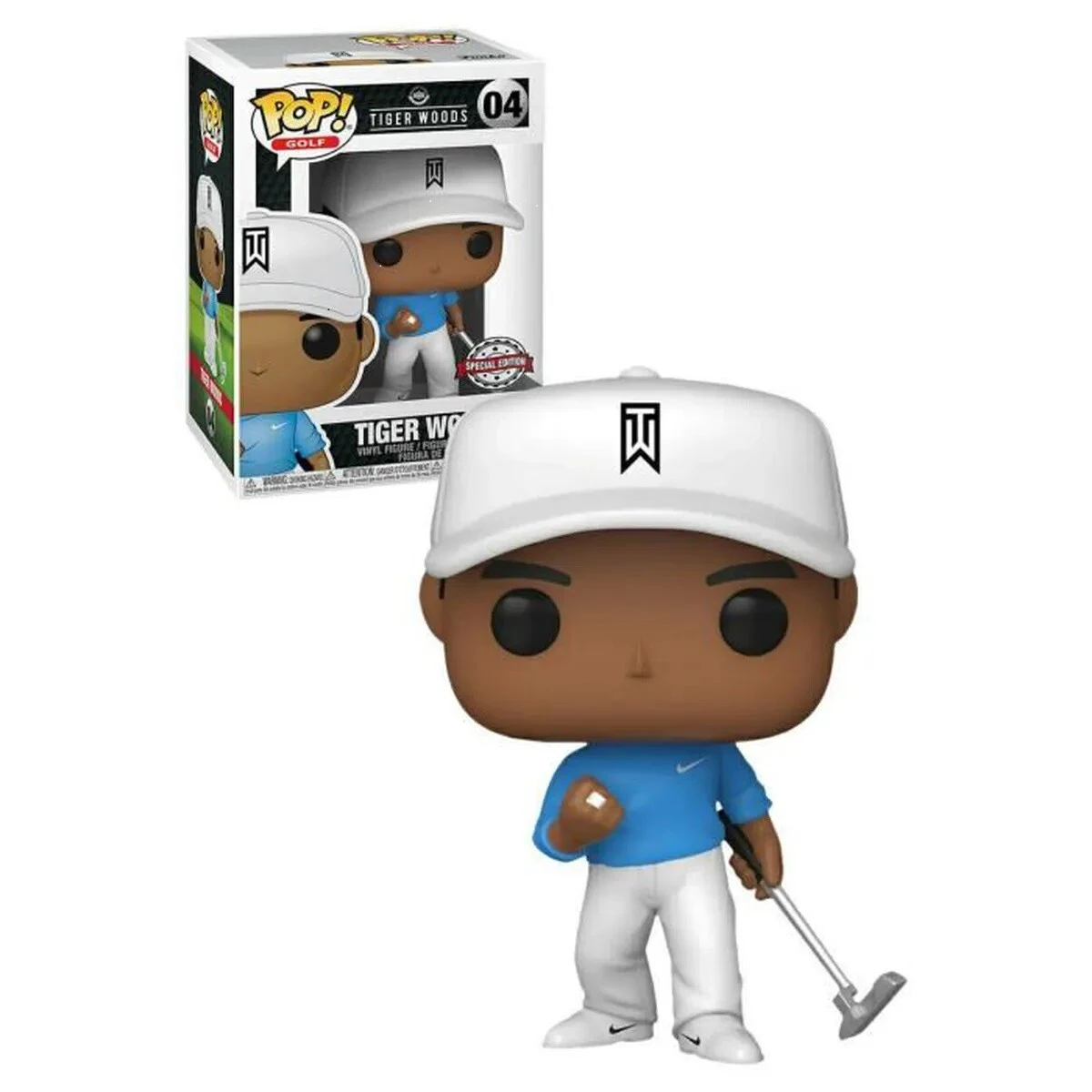 Funko POP Figurine De Collection Golf Tiger Woods 1 Funko POP Figurine De Collection Golf Tiger Woods
