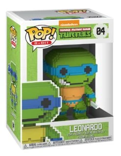 Figurine Funko Pop ! 8 Bits : Leonardo (Tortues Ninja) -Monde Jouet Pas Cher Magasin figurine funko pop 8 bits leonardo tortues ninja ref KT9091 1