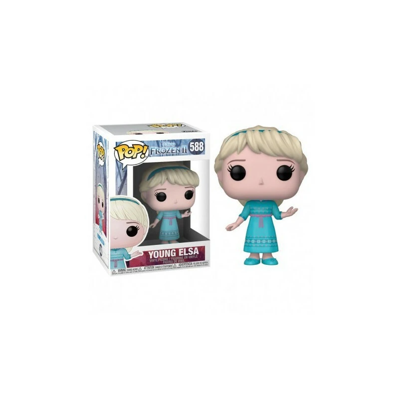 2 Figurines Funko Pop ! Reine Des Neiges 2 : Elsa Jeune Et Anna Jeune 2 2 Figurines Funko Pop ! Reine Des Neiges 2 : Elsa Jeune Et Anna Jeune – Image 2