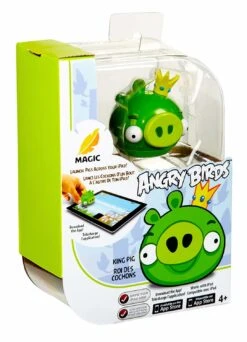 Figurine King Pig Pour Jeu IOS Angry Birds - Mattel -Monde Jouet Pas Cher Magasin figurine king pig pour jeu ios angry birds mattel ref KT5638 2