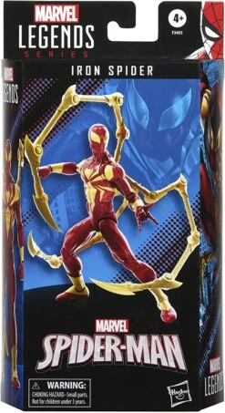 Hasbro Figurine Marvel Iron Spider-Man Avec Armure Et Pattes D'araignée 15 Cm -Monde Jouet Pas Cher Magasin figurine marvel iron spider man avec armure et tentacules 15 cm ref TG2455 5