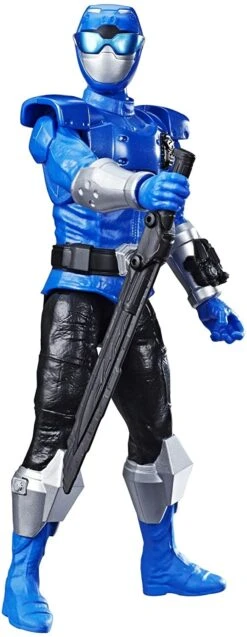 Hasbro Figurine Power Rangers Beast Morphers, Ranger Bleu Beast-X - 30 Cm