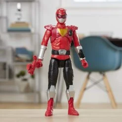Hasbro Figurine Power Rangers Beast Morphers, Ranger Rouge Beast-X - 30 Cm -Monde Jouet Pas Cher Magasin figurine power rangers beast morphers ranger rouge beast x 30 cm ref TG2000 1