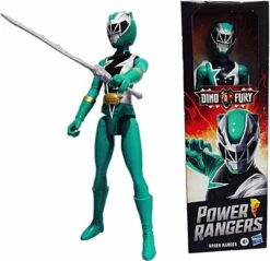 Hasbro Figurine Power Rangers Dino Fury Ranger- Vert