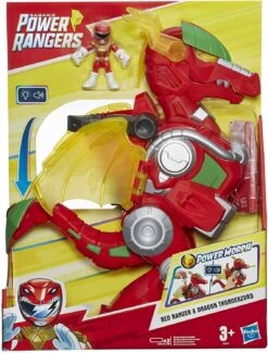 Hasbro Figurine Power Rangers Dragon Thunderzord - 35 Cm -Monde Jouet Pas Cher Magasin figurine power rangers dragon thunderzord 35 cm ref TG1679 1