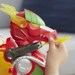 Hasbro Figurine Power Rangers Dragon Thunderzord - 35 Cm -Monde Jouet Pas Cher Magasin figurine power rangers dragon thunderzord 35 cm ref TG1679 7